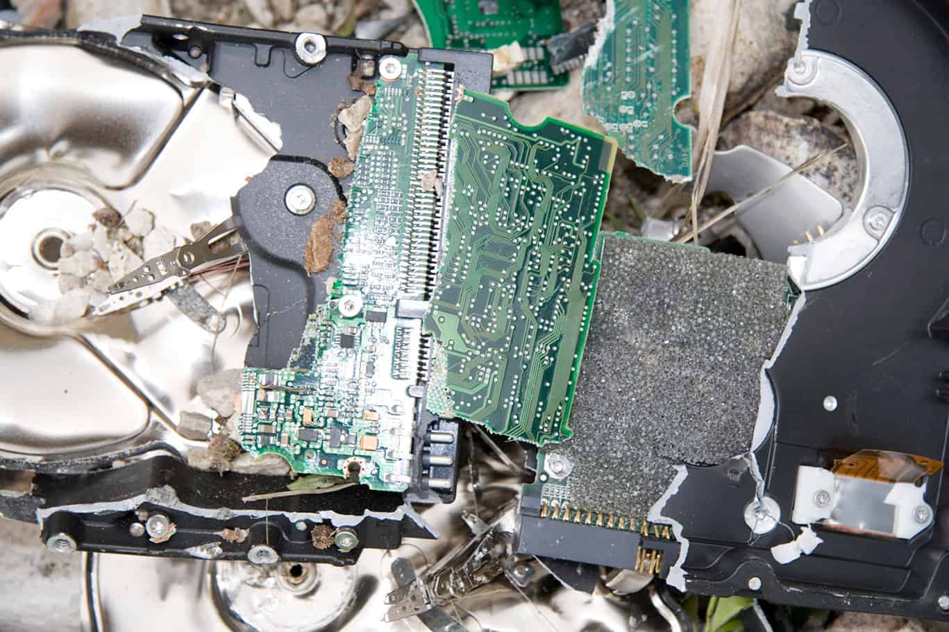 Securely Destroying Hard Drives for Data Security