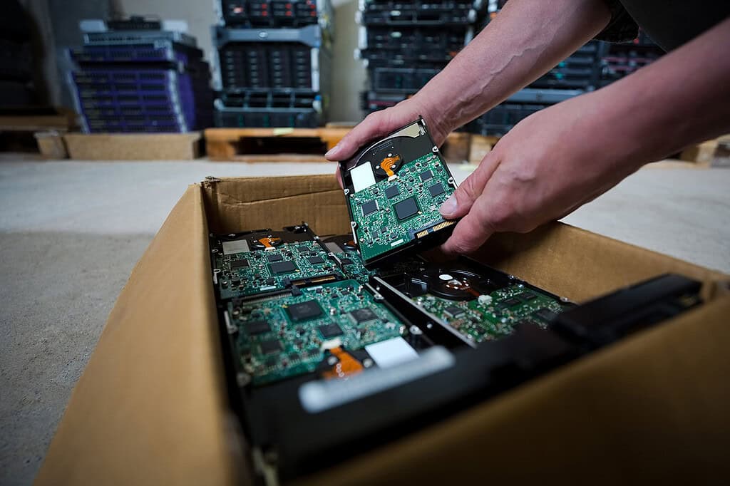 hard drive destruction cost uk