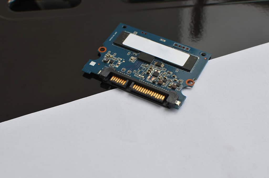 SSD destruction method